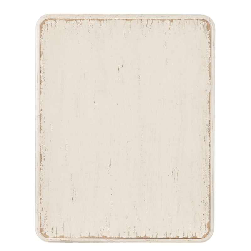 Americana Wood End Table in White by Hooker Furniture
