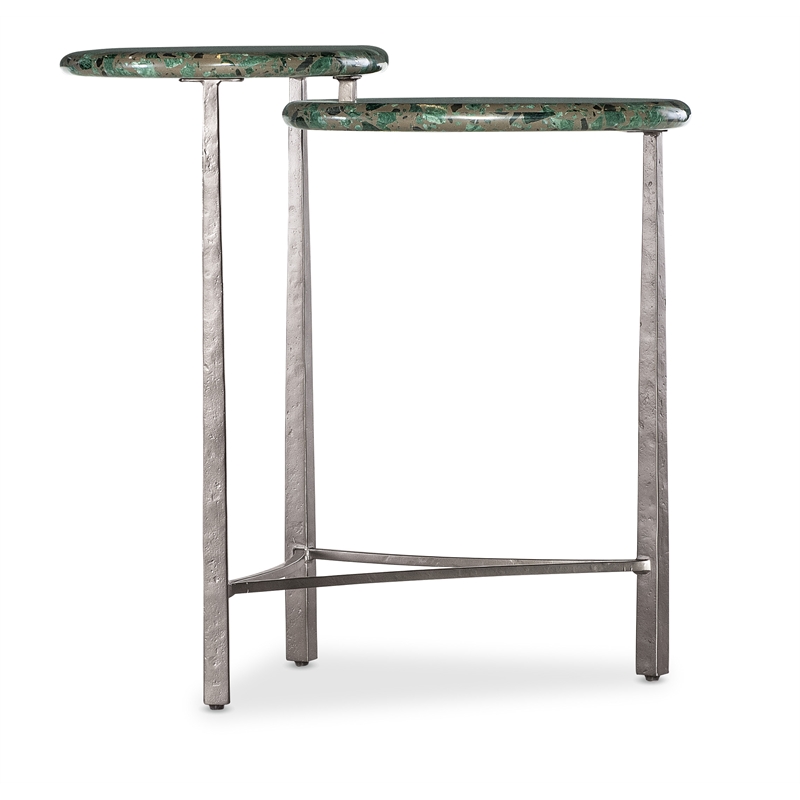 Commerce & Market Iron Antares End Table in Green by Hooker Furniture