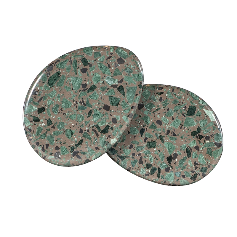 Commerce & Market Iron Antares End Table in Green by Hooker Furniture