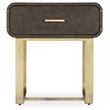Commerce & Market Metropolitan Metal End Table in Brown by Hooker Furniture