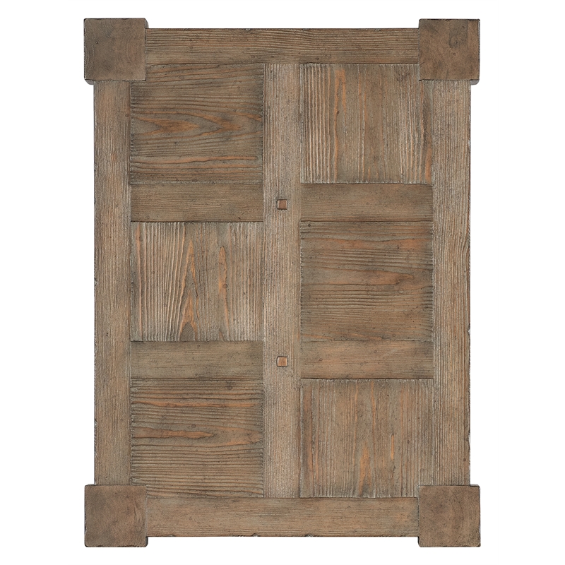 Commerce & Market Jack O'bein Wood End Table in Brown Finish by Hooker Furniture