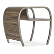 Commerce & Market Open Ended Metal End Table in Brown by Hooker Furniture