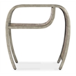 Commerce & Market Open Ended Metal End Table in Brown by Hooker Furniture