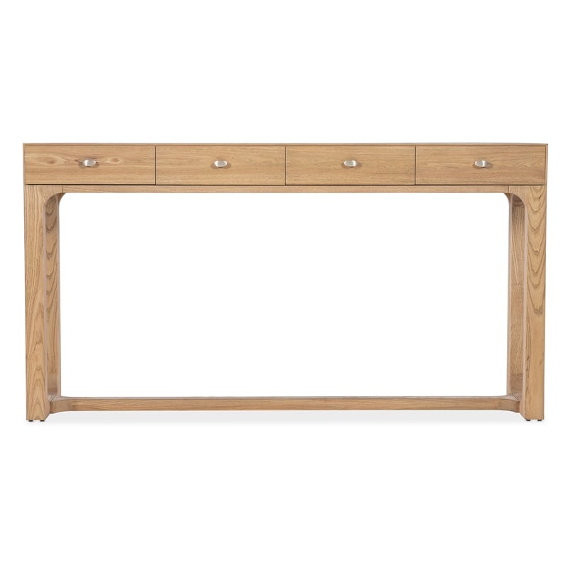 Documents Four Drawer Wood Console in Brown Finish by Hooker Furniture