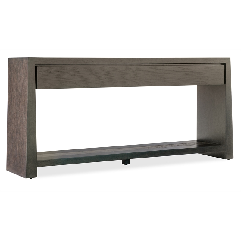 Commerce & Market Kubrick Wood Console Table in Brown by Hooker Furniture