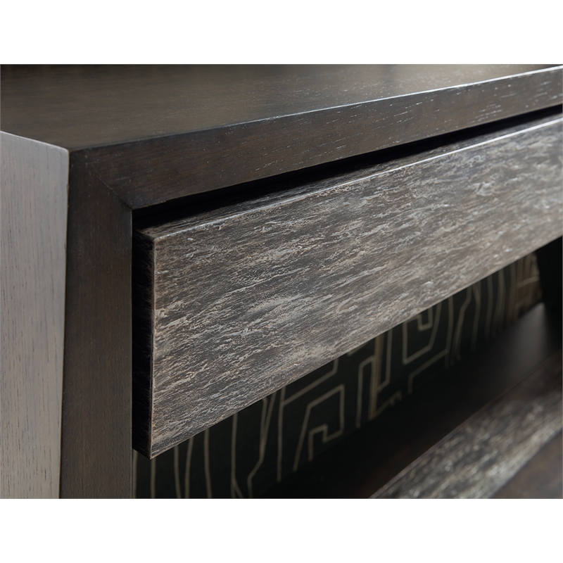 Commerce & Market Kubrick Wood Console Table in Brown by Hooker Furniture