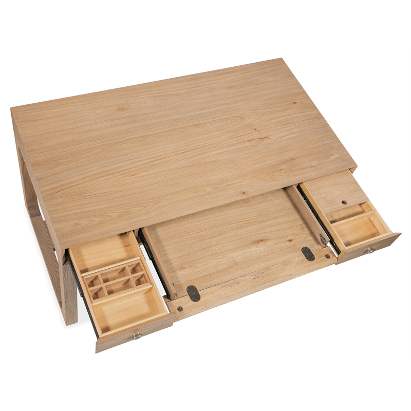 Documents Wood Writing Desk in Brown by Hooker Furniture