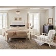 Americana Wood Bed Bench in Brown by Hooker Furniture