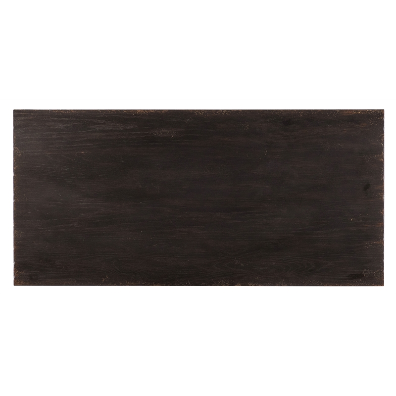 Hooker Furniture Americana 6-Drawers Chest in Black Distressed Wood