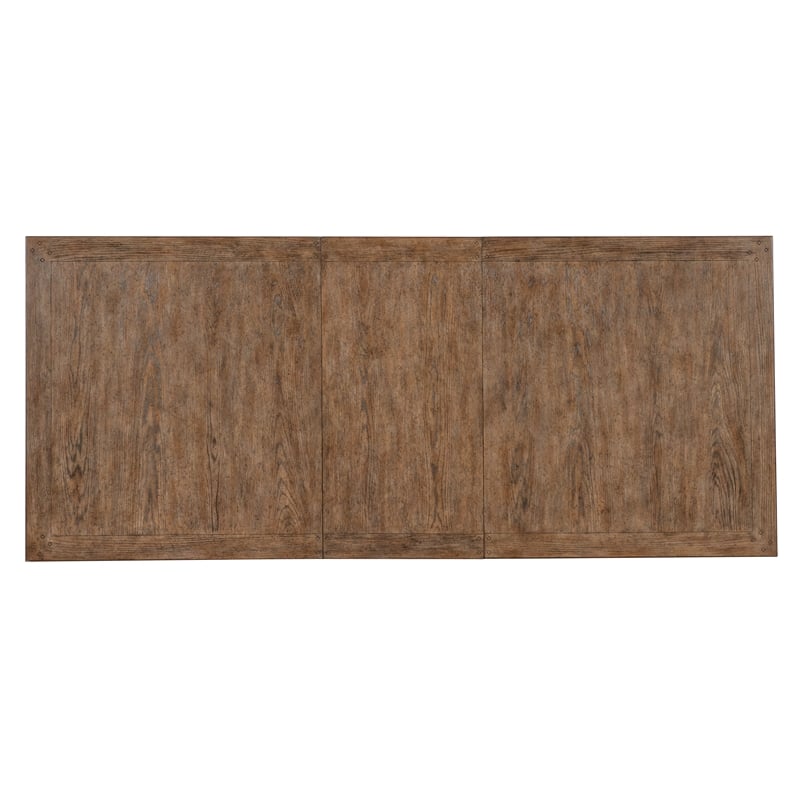 Americana Leg Dining Table w/1-22in leaf in White Wood by Hooker Furniture