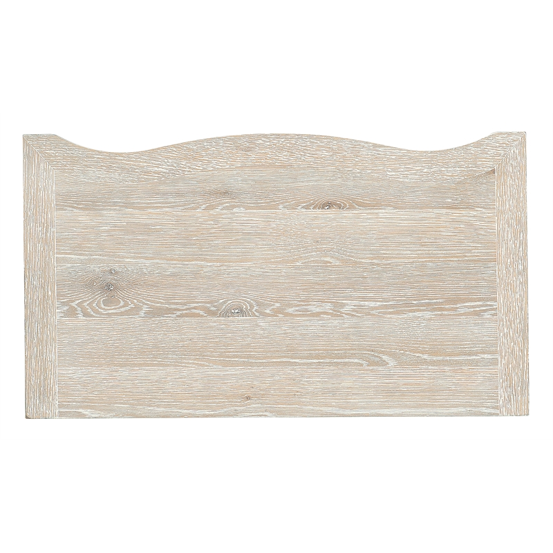 Serenity Antigua Three Drawer Nightstand in White Wood by Hooker Furniture