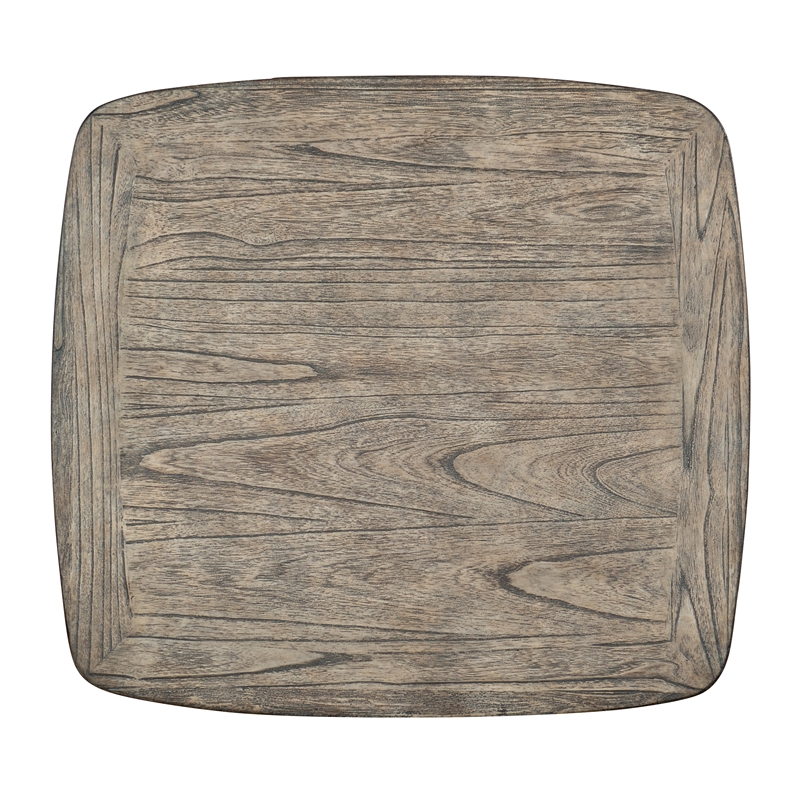 Commerce & Market Brandon End Table in Brown Wood by Hooker Furniture