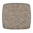 Commerce & Market Brandon End Table in Brown Wood by Hooker Furniture