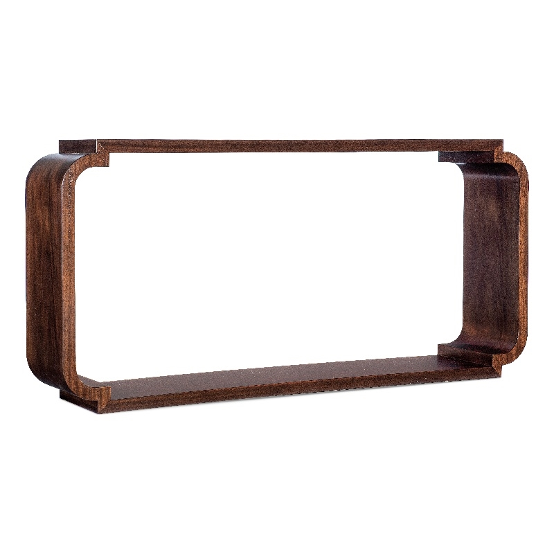 Melange Kingston Console Table in Brown Wood by Hooker Furniture