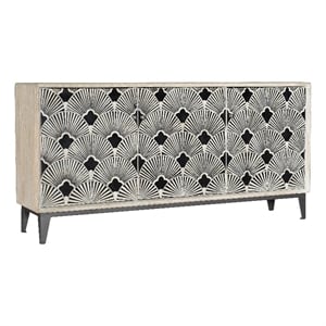 69in entertainment center in brown wood by hooker furniture