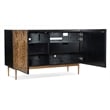 Melange Fingerprints Two Door Wood Credenza in Black by Hooker Furniture