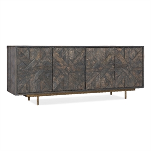 Commerce & Market Layers Credenza in Brown Wood by Hooker Furniture