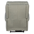 Carroll Power Recliner with Power Headrest & Lumbar in Gray Leather by Hooker