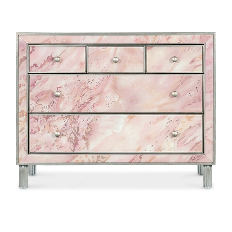 Susan G. Komen Eternal Chest in Pink Glass by Hooker Furniture