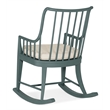 Serenity Moorings Wood Rocking Chair in Blue by Hooker Furniture