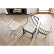 Serenity Moorings Wood Rocking Chair in Blue by Hooker Furniture