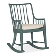 Serenity Moorings Wood Rocking Chair in Blue by Hooker Furniture