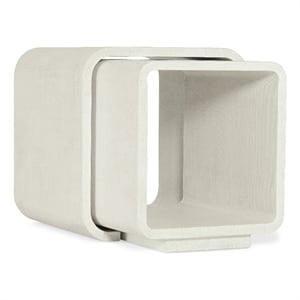 Serenity Kai Bunching End Tables in White Wood by Hooker Furniture