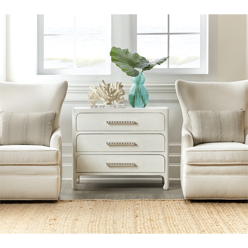 Serenity Cruiser Accent Chest in White Wood by Hooker Furniture