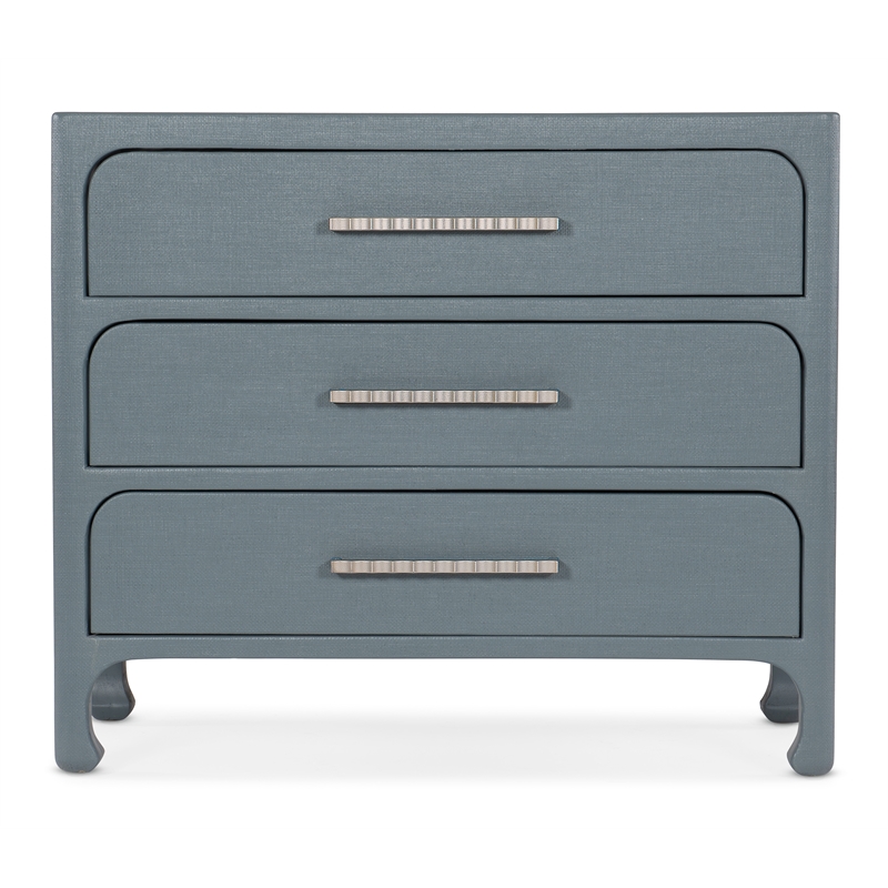 Serenity Cruiser Wood Accent Chest in Blue by Hooker Furniture