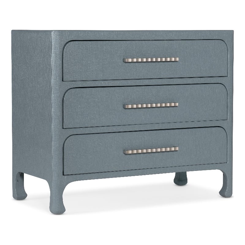 Serenity Cruiser Wood Accent Chest in Blue by Hooker Furniture