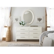 Serenity Amelia Oval Mirror in Gray Wood by Hooker Furniture