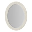 Serenity Amelia Oval Mirror in Gray Wood by Hooker Furniture