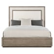 Hooker Furniture Serenity Rookery King Upholstered Panel Bed in Gray Wood