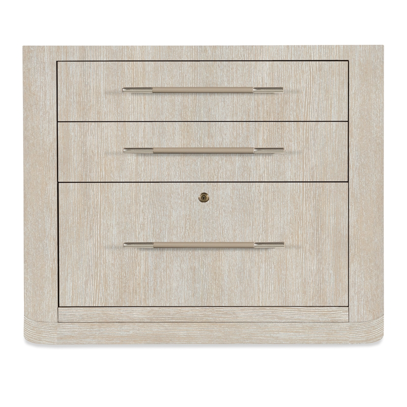 Modern Mood Lateral File in Gray Wood by Hooker Furniture