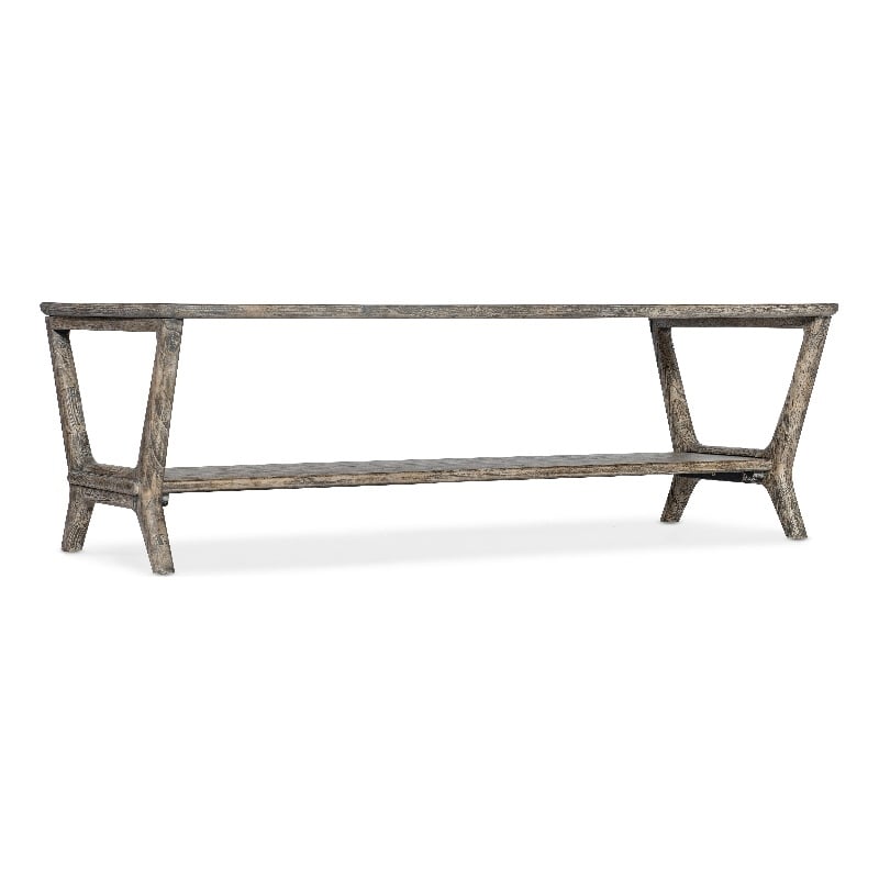 Commerce & Market Brandon Cocktail Table in Brown Wood by Hooker Furniture