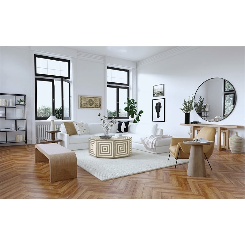 Commerce & Market Modern Console in Brown Wood by Hooker Furniture