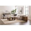 Savion Grandier 5-PC Sectional with PWR Recline & PWR Headrest in Beige Leather