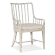 Serenity Bimini Spindle Arm Chair- in White Wood by Hooker Furniture
