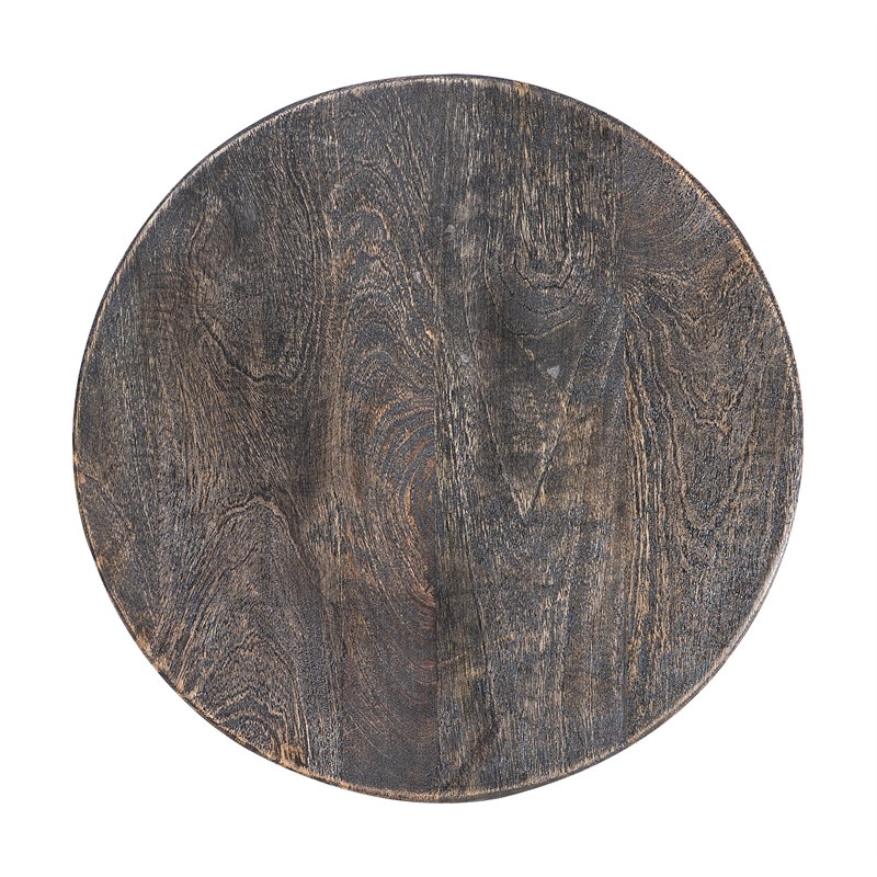 Commerce & Market Pyramid Side Table in Brown Wood by Hooker Furniture