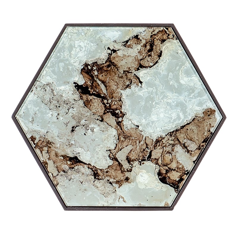 Commerce & Market Glass Accent Table in Brown by Hooker Furniture