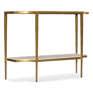 Commerce & Market Stone Console Table in Gold by Hooker Furniture