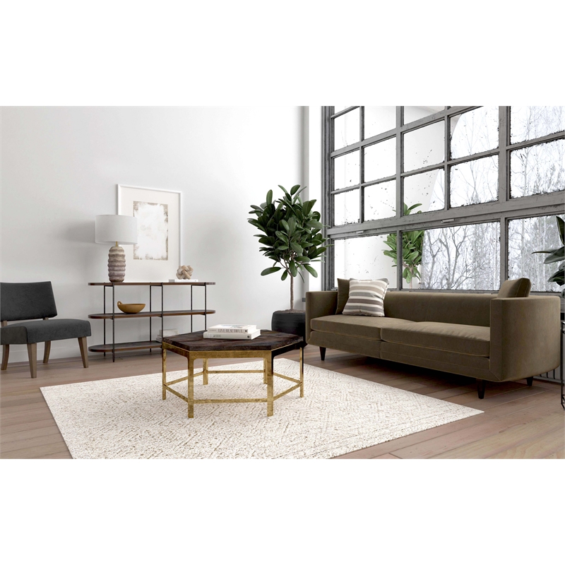 Commerce & Market Octavius Metal Cocktail Table in Gold by Hooker Furniture