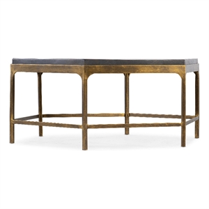 Commerce & Market Octavius Metal Cocktail Table in Gold by Hooker Furniture