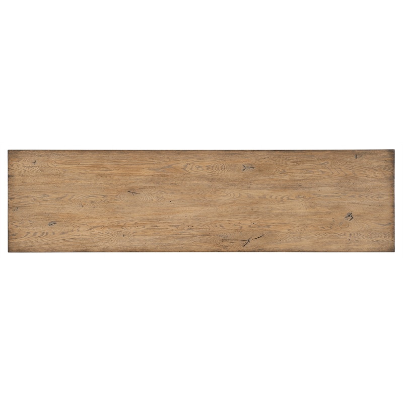 Commerce & Market Console in Brown Wood by Hooker Furniture