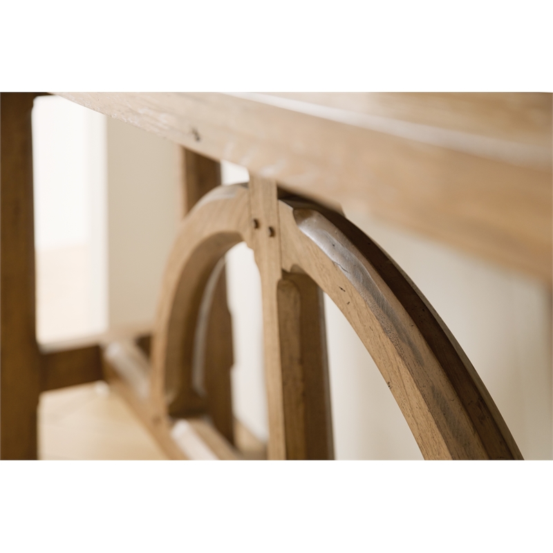 Commerce & Market Console in Brown Wood by Hooker Furniture
