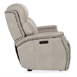 Rhea Zero Gravity Power Recline Loveseat with Power Headrest in Gray Leather