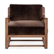 Moraine Fabric Accent Chair in Brown by Hooker Furniture