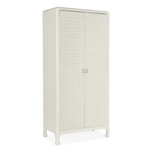 Hooker Furniture Serenity Cape May Wardrobe Armoire White Shell/Light Champagne