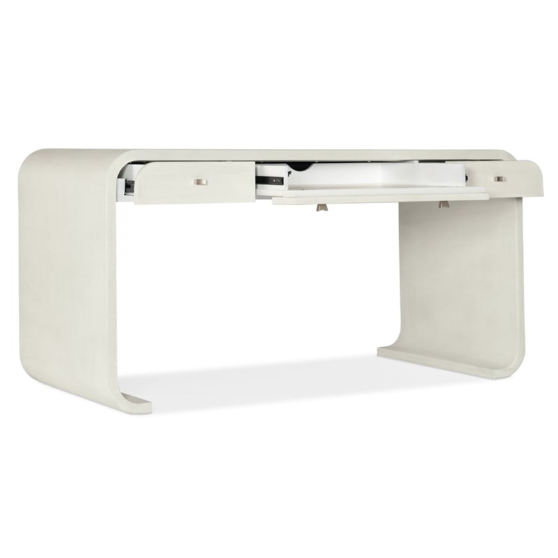 Serenity Bayport Writing Desk in White Wood by Hooker Furniture
