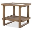 Sonnet Rectangle End Table in Medium Brown Wood by Hooker Furnishings